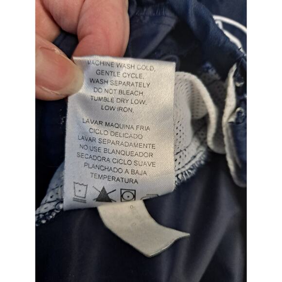 Red Oak Men's Blue Penn State L 1/4 Zip Pull Over Windbreaker Jacket Size - Picture 7 of 8